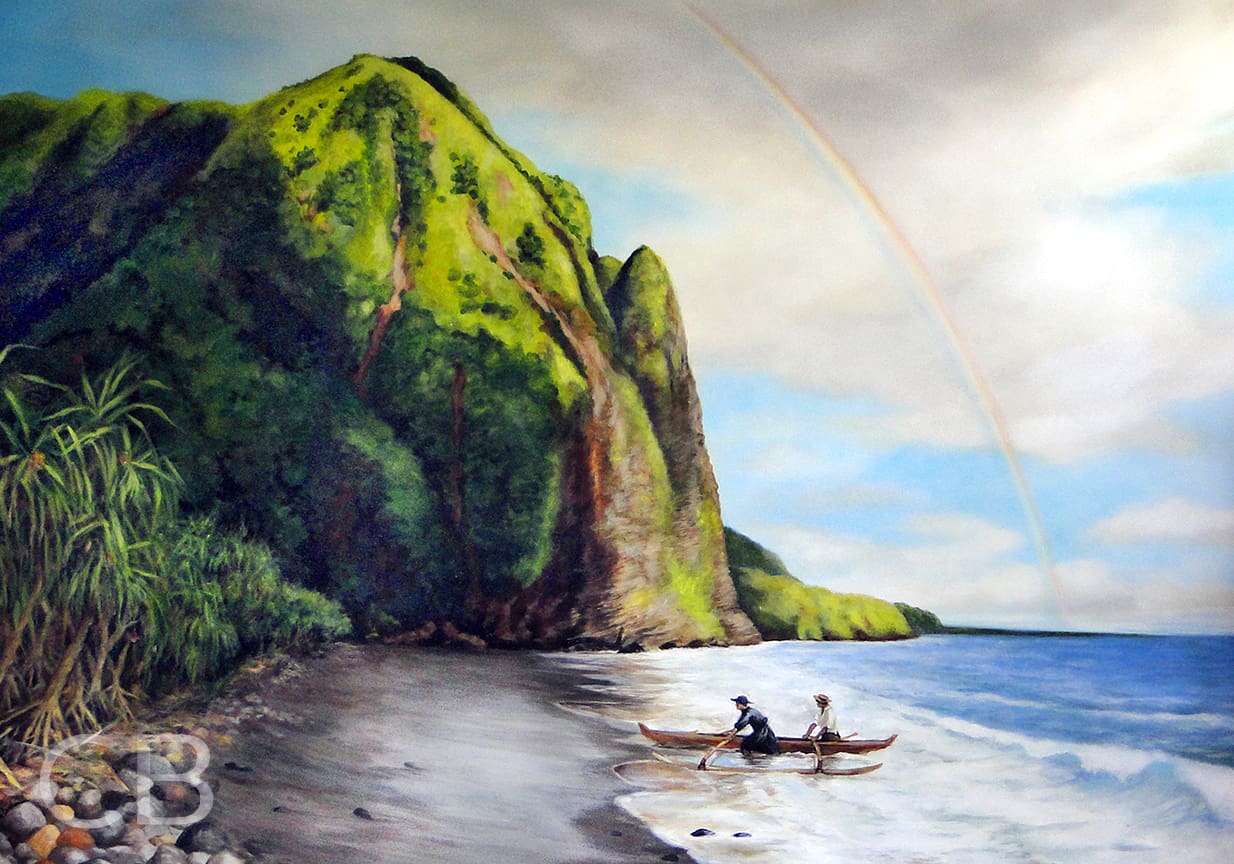Going Ashore at Wailau